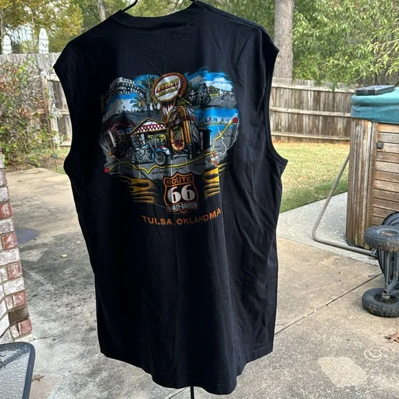 NOS Harley Davidson It’s Big 2Xl BlackRoute 66 2004 Americas Main Street